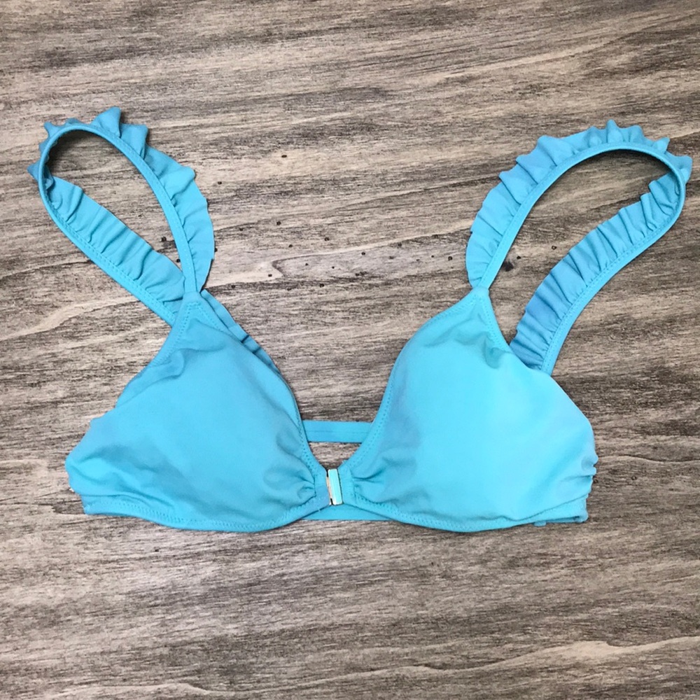 Victoria's Secret Blue Bikini Top